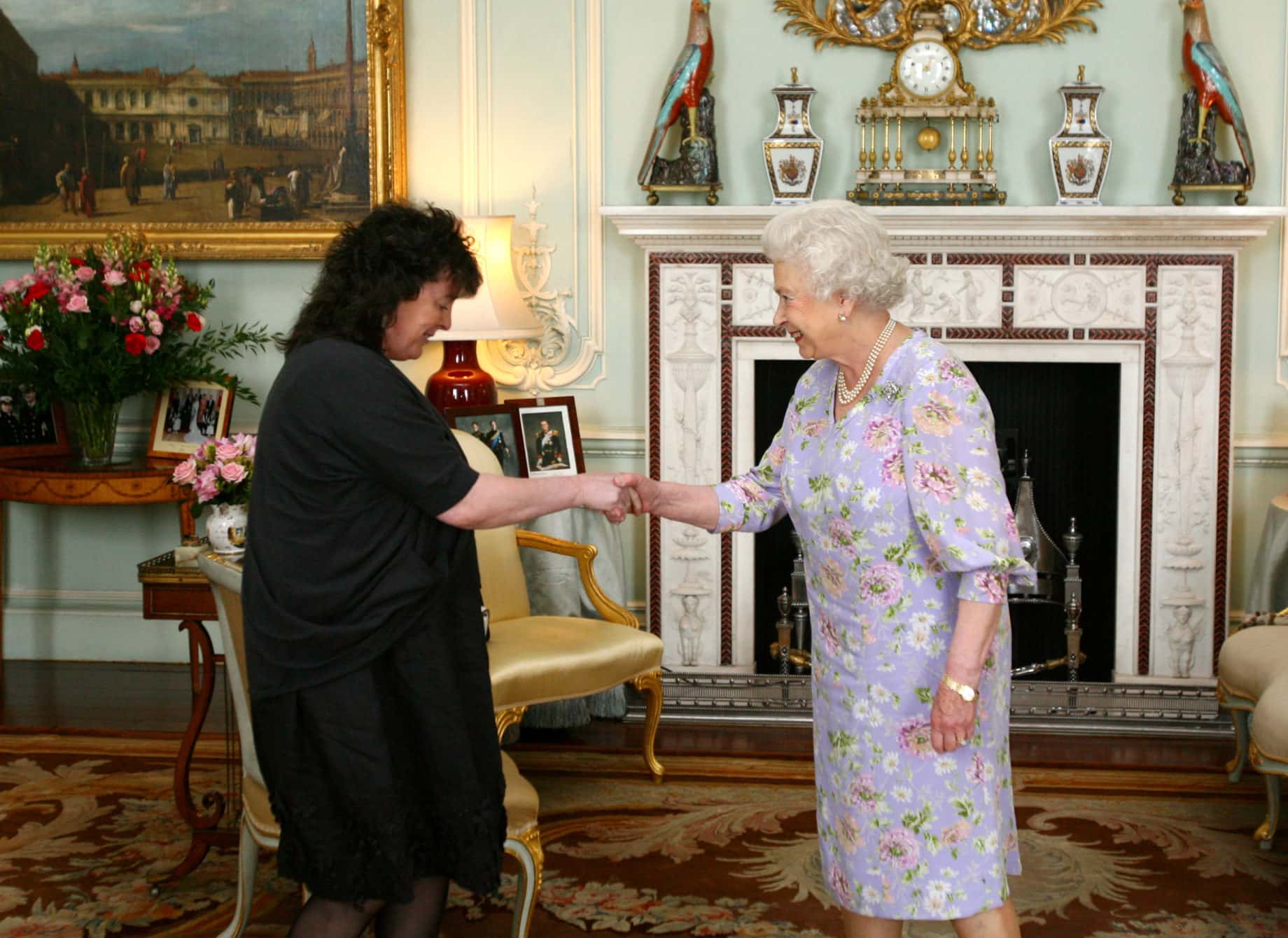 Queen Elizabeth II Receives Poet Laureate