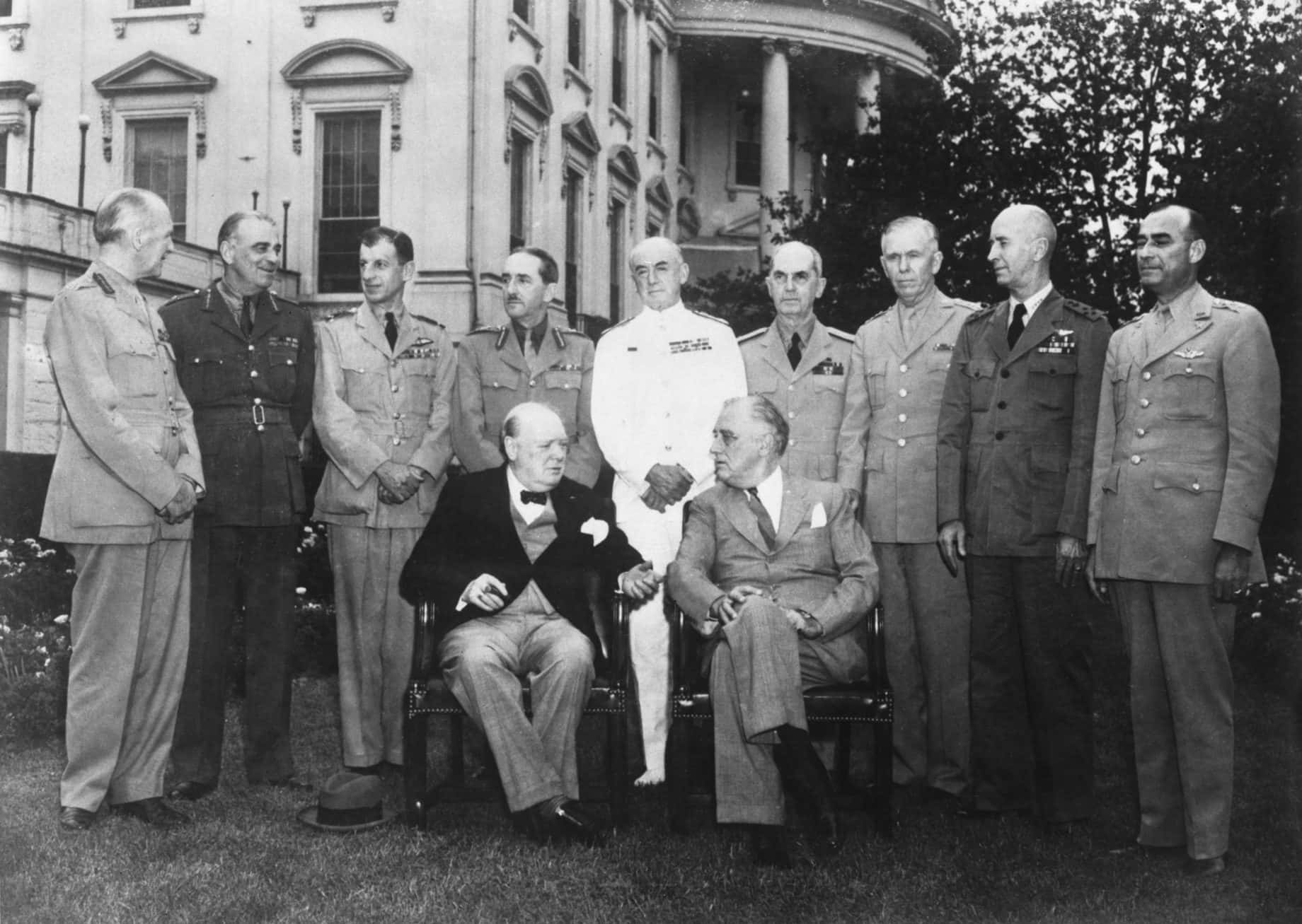 British Prime Minister Winston Churchill