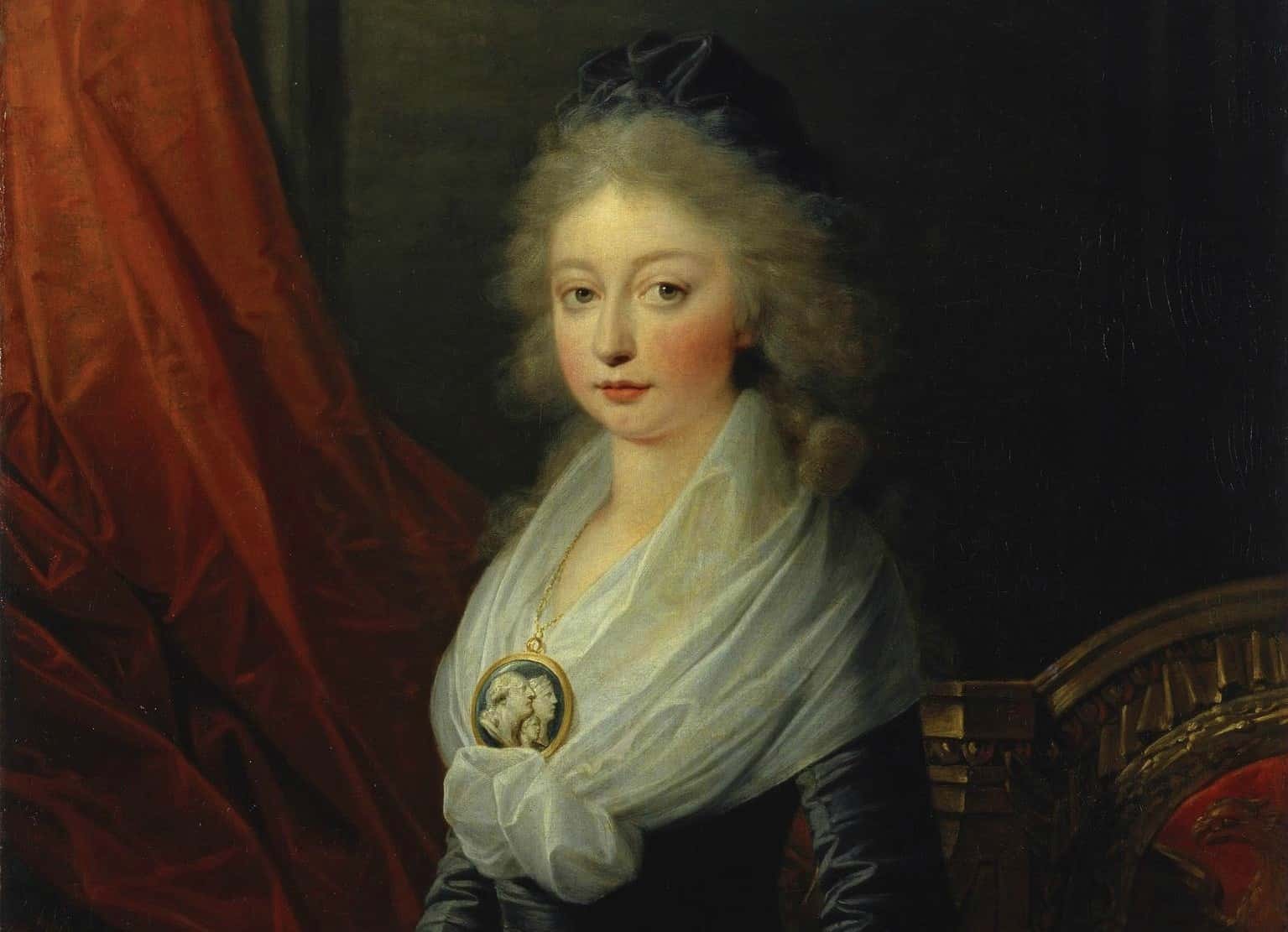  Portrait of Maria Theresia Charlotte of Bourbon