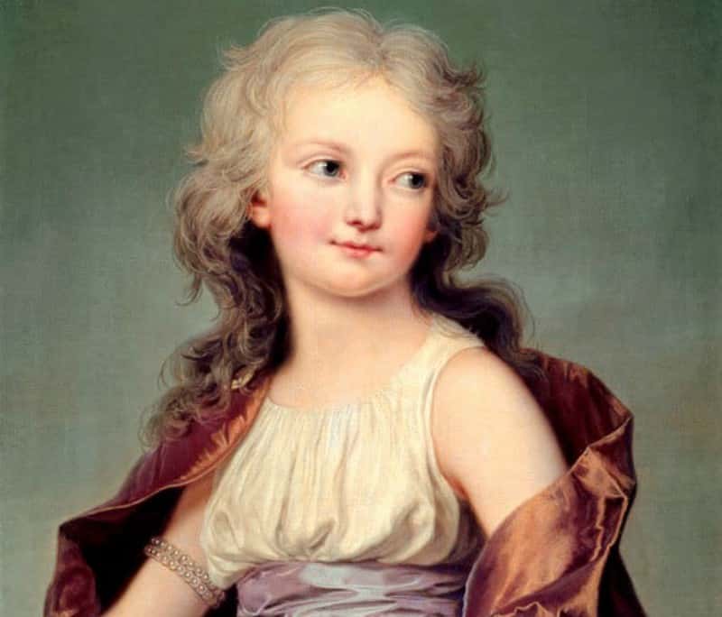 Portrait of Marie Thérèse Charlotte of France