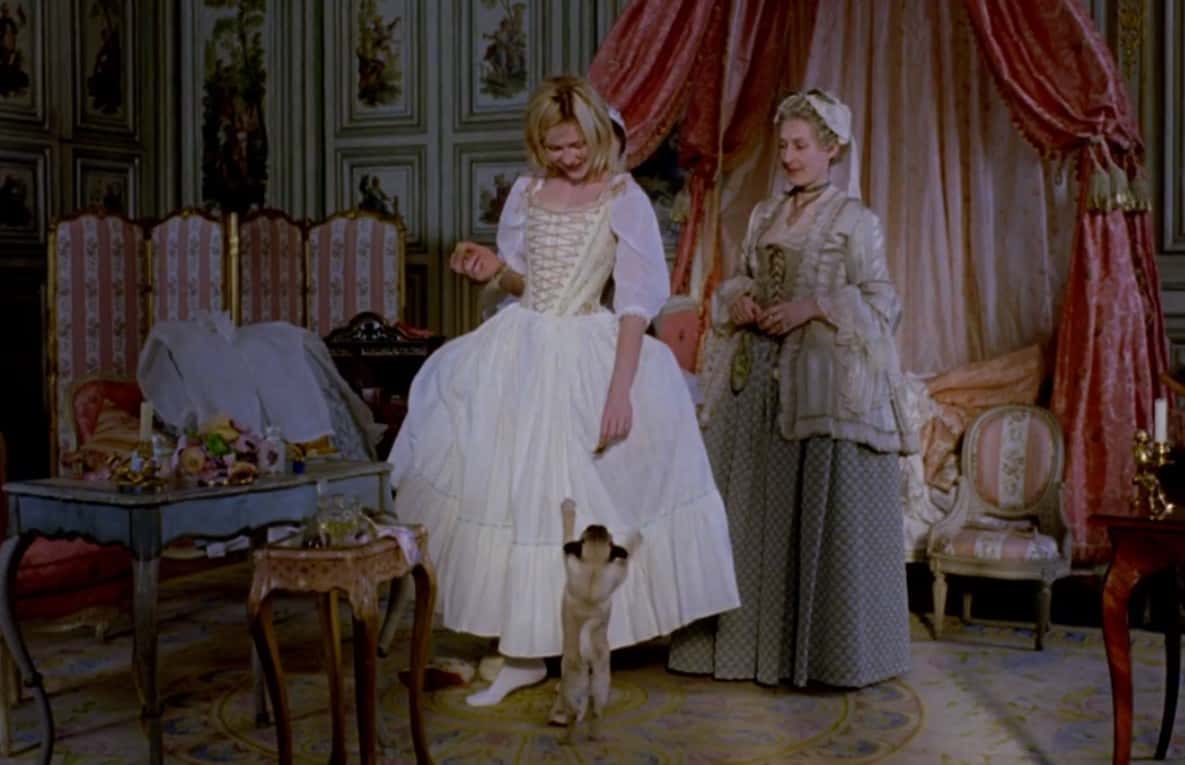 Marie Antoinette in the movie