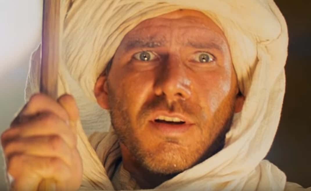 Screenshot from the movie Raiders of the Lost Ark (1981) 