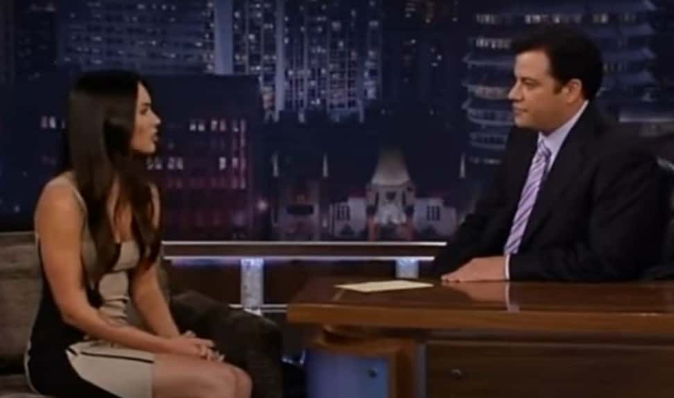 A screenshot from the TV Show Jimmy Kimmel Live!