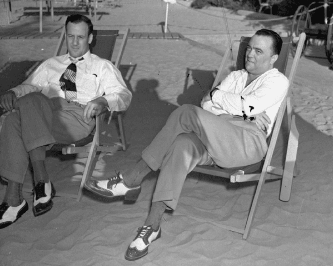 J. Edgar Hoover and his assistant Clyde Tolson