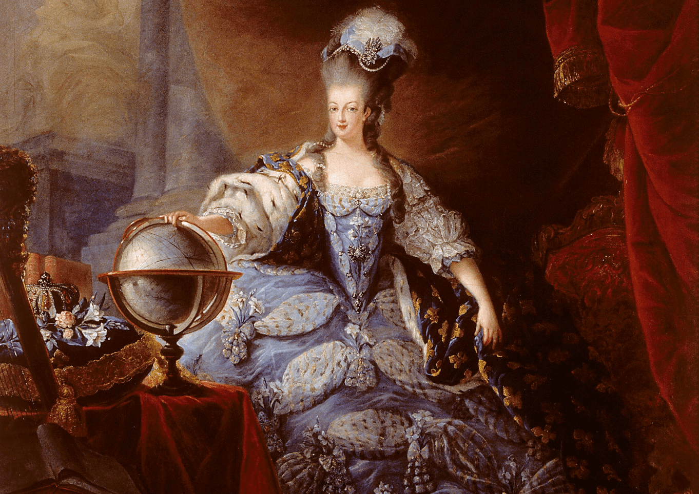Portrait of Marie-Antoinette of Austria