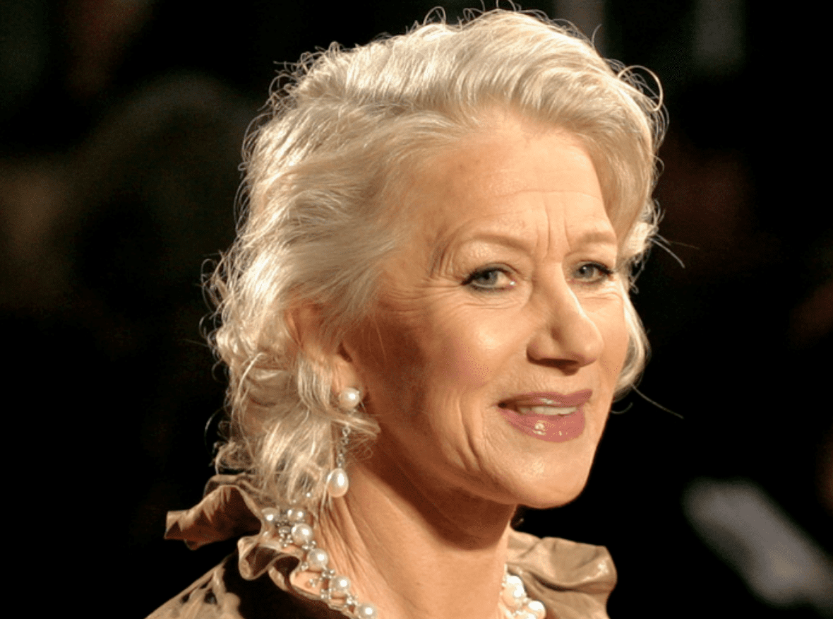 Helen Mirren at the Orange British Academy Film Awards