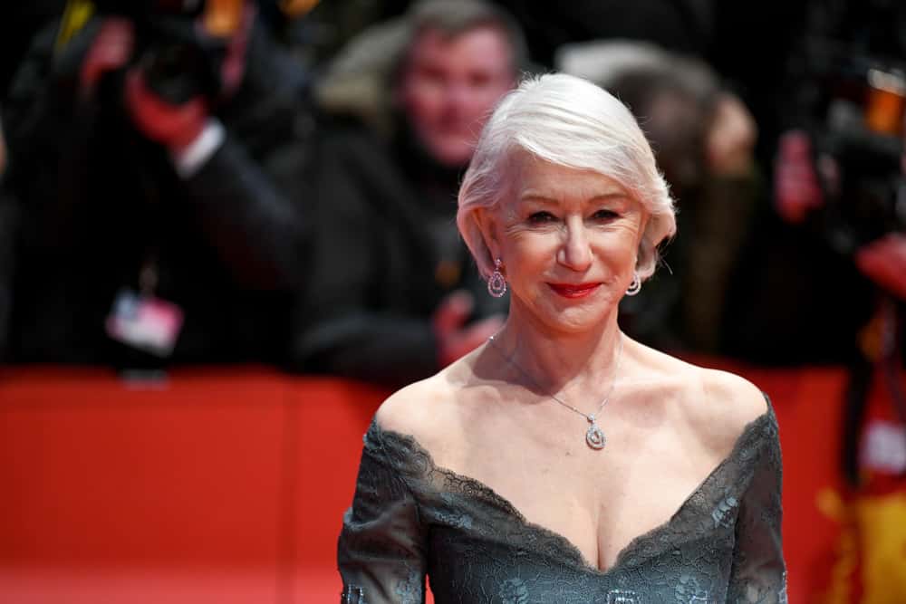 Helen Mirren on the red carpet