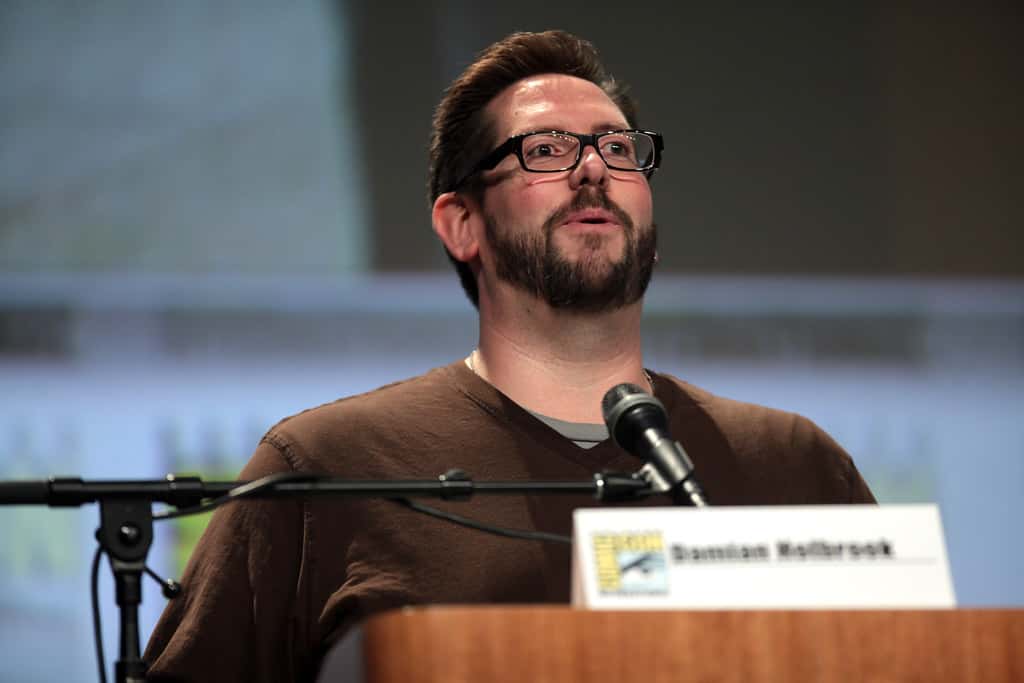 Damian Holbrook at Comic Con