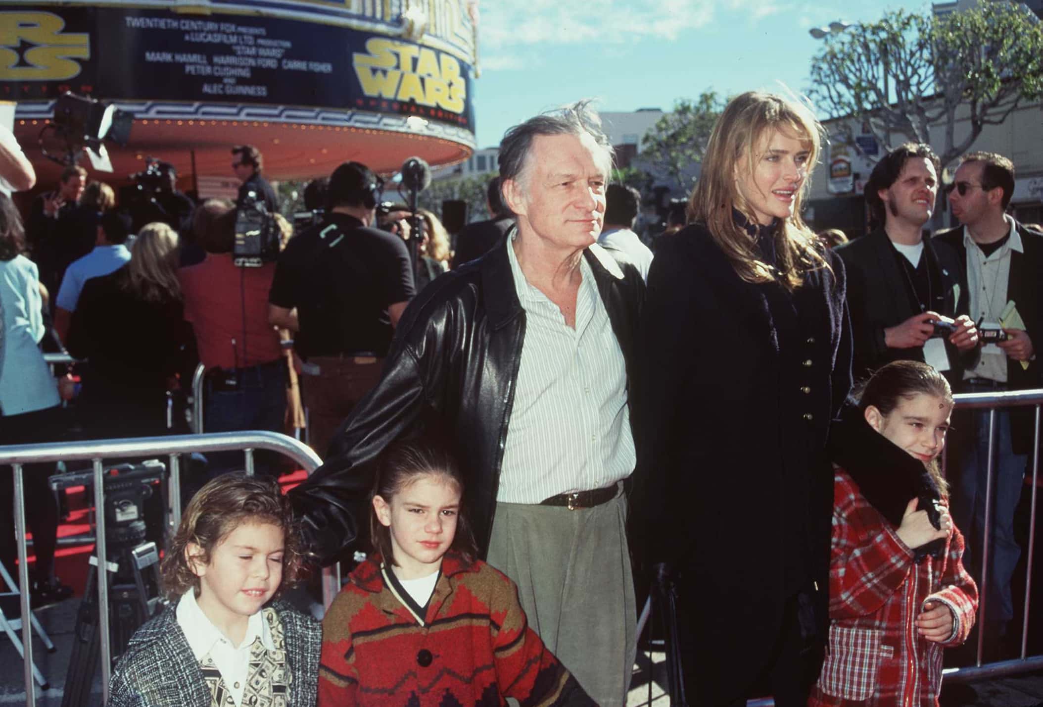 Hugh Hefner and Kimberley Conrad