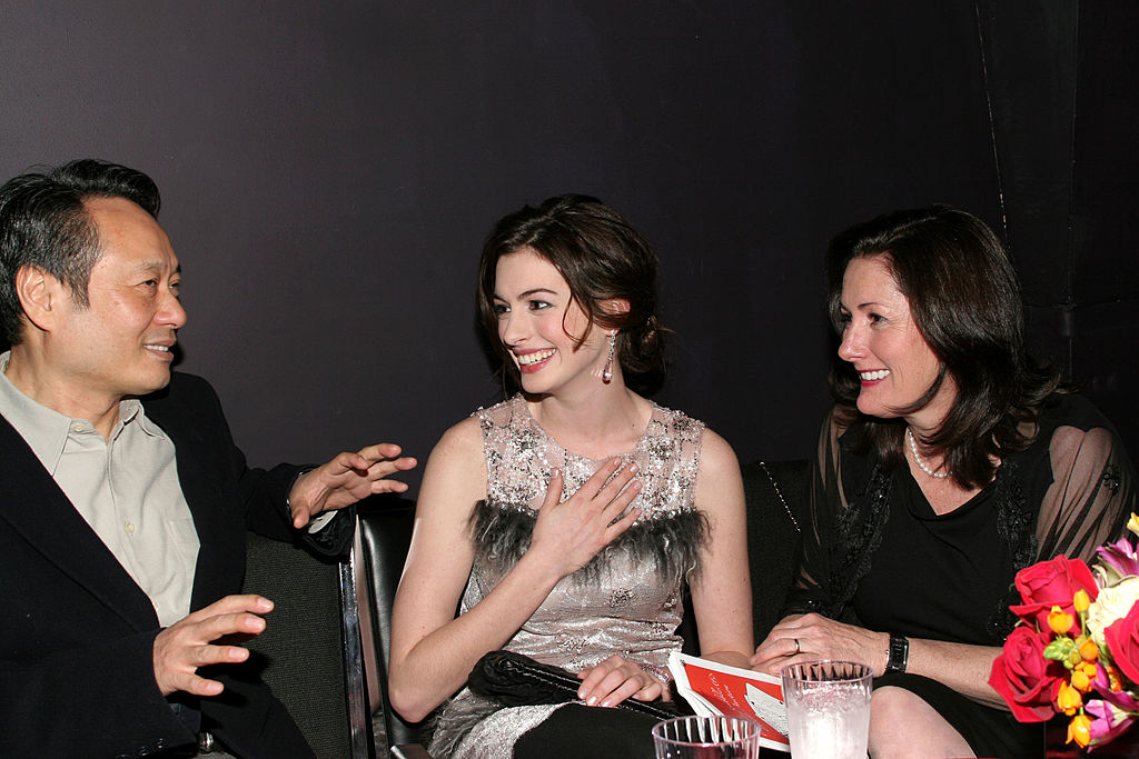 Director Ang Lee, honoree Anne Hathaway and her mother Kate McCauley