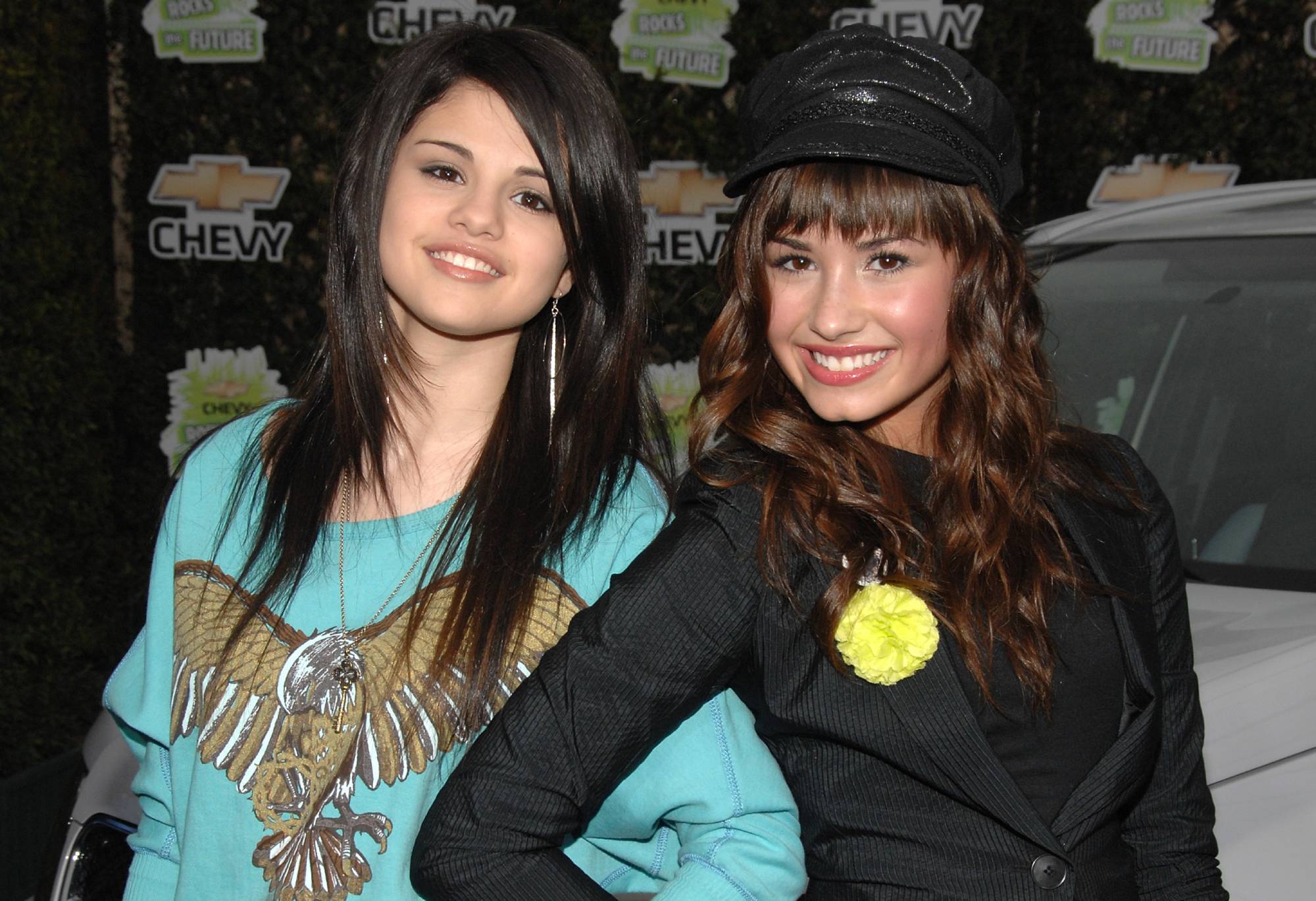  Actresses Selena Gomez and Demi Lovato