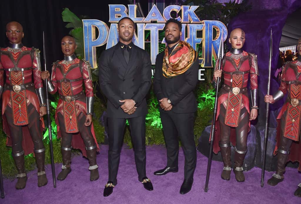 Actor Michael B. Jordan and writer/director Ryan Coogler