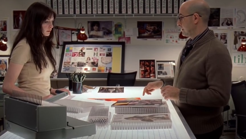 Screenshot from the film Devil Wears Prada (2006)