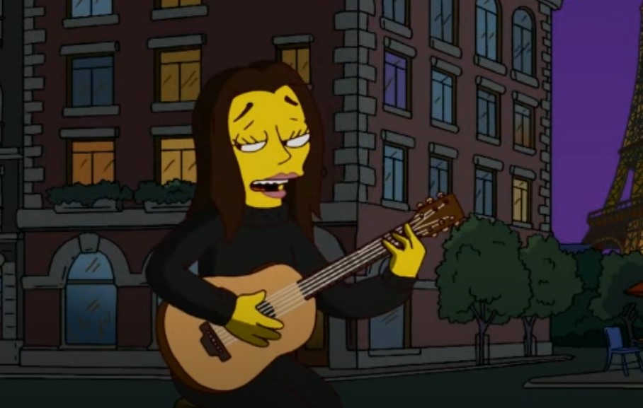 Screenshot from the animated television sitcom The Simpsons (1989-)