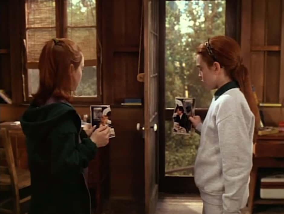 A screenshot from the movie The Parent Trap