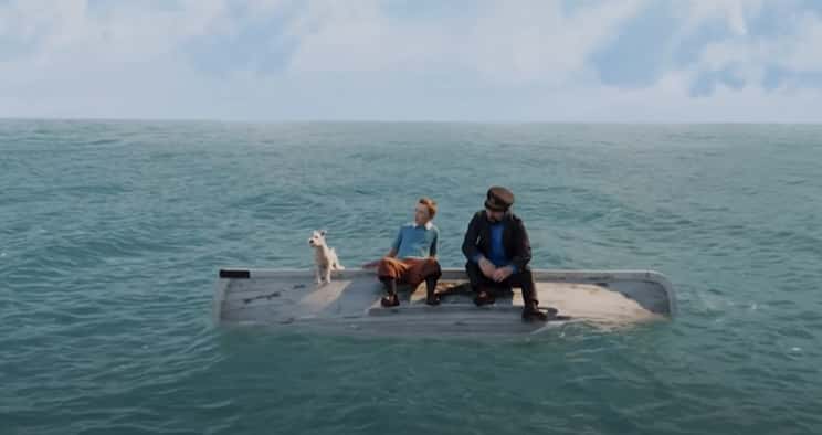 Screenshot from the movie The Adventures of Tintin (2011)