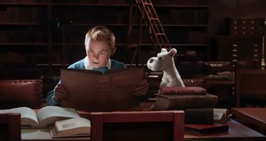 Screenshot from the movie The Adventures of Tintin (2011)