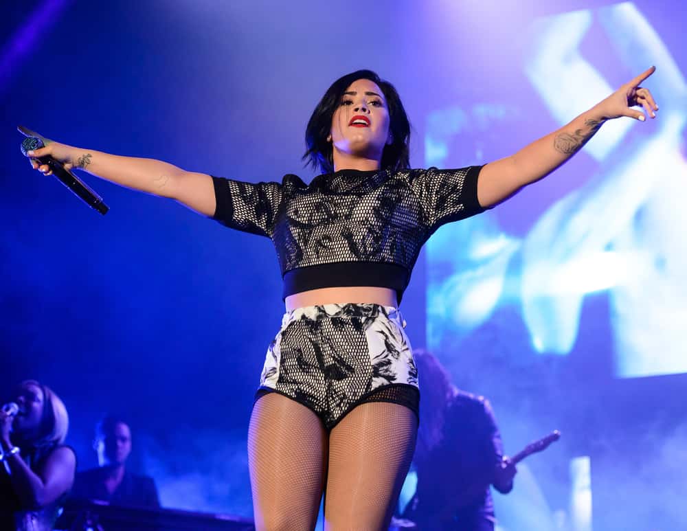 Demi Lovato performs live in concert 