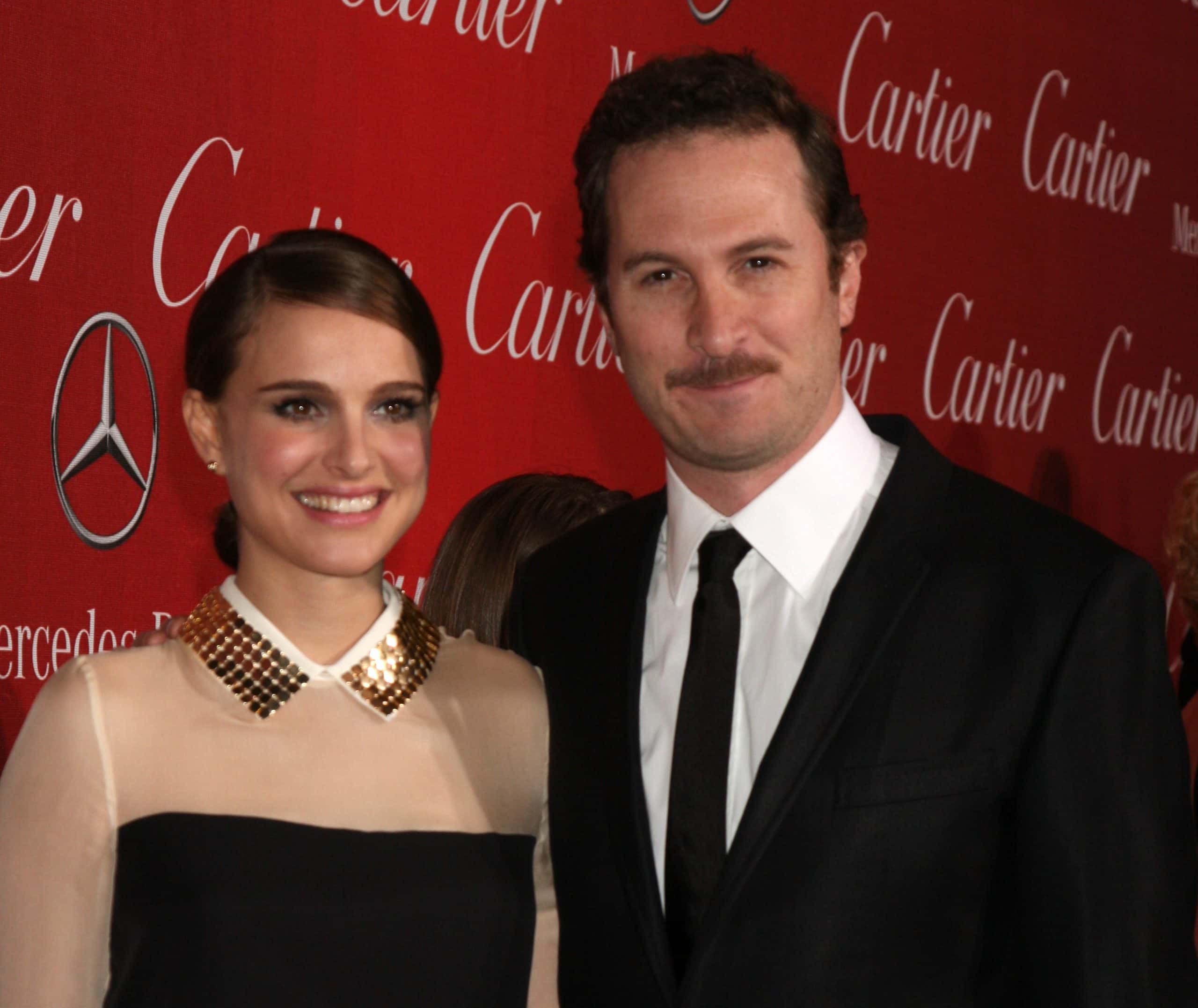 Natalie Portman and Darren Aronofsky at the Palm Springs Film Festival