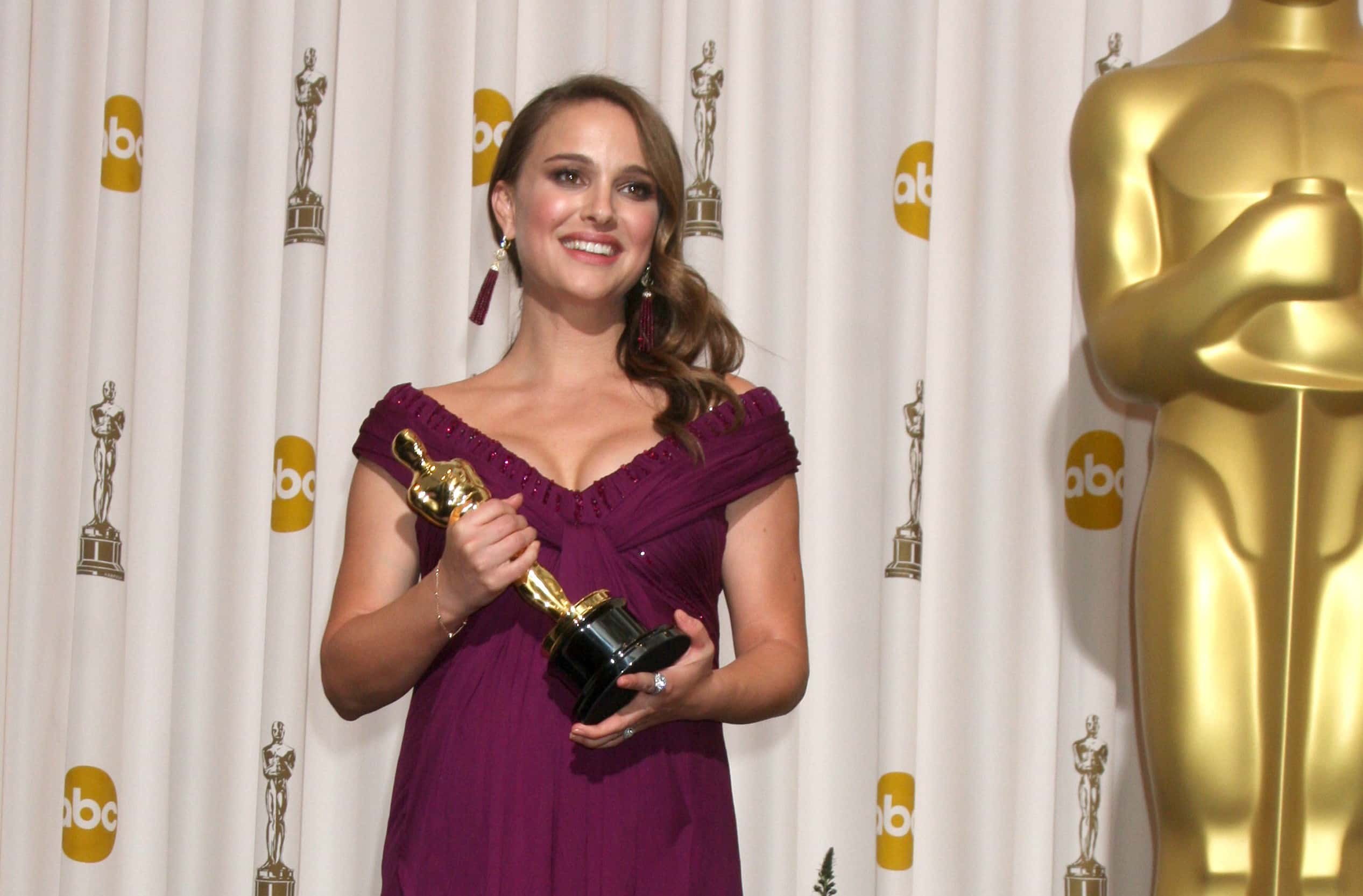 Natalie Portman in the Press Room at the 83rd Academy Awards