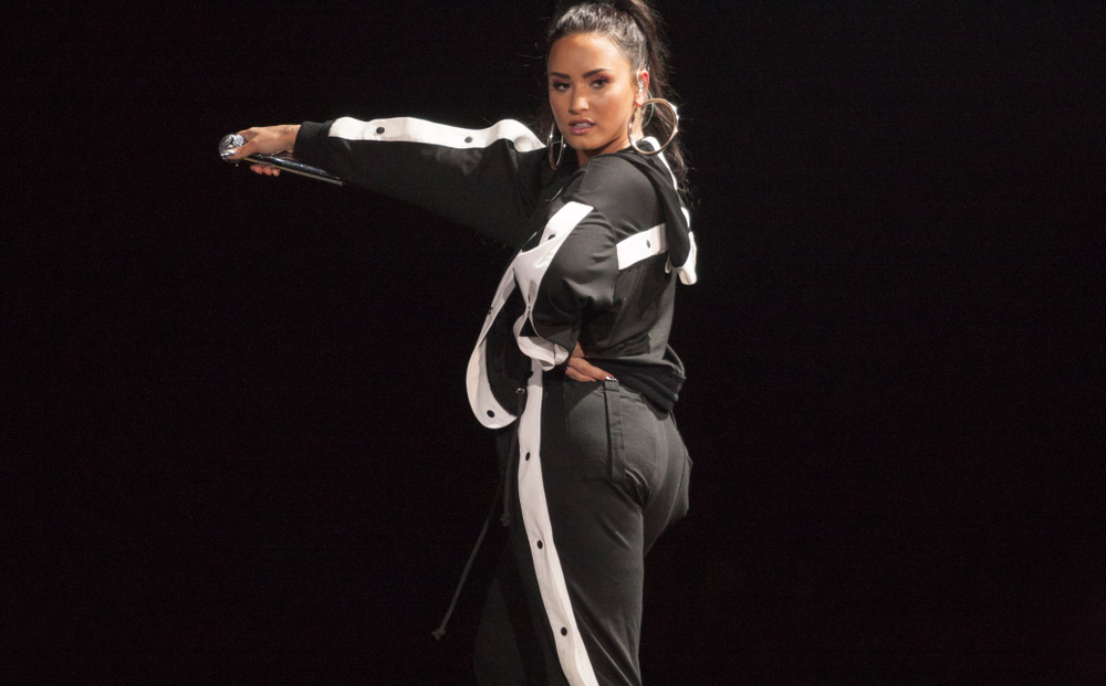 Demi Lovato performs at the Power 96.1 iHeartRadio