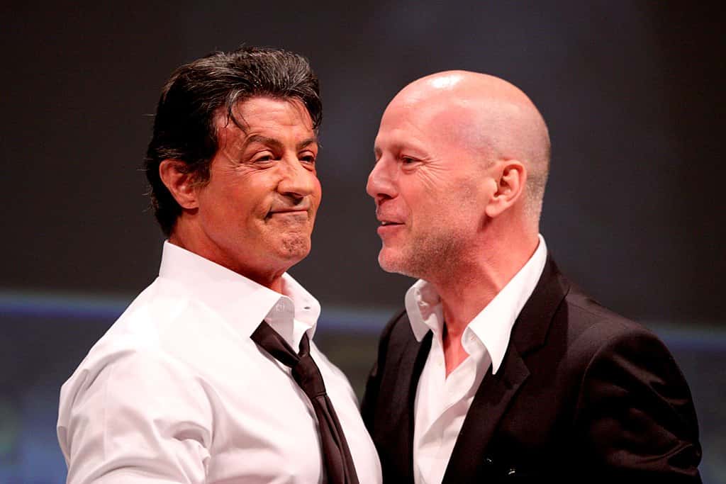 Bruce Willis and Sylvester Stallone