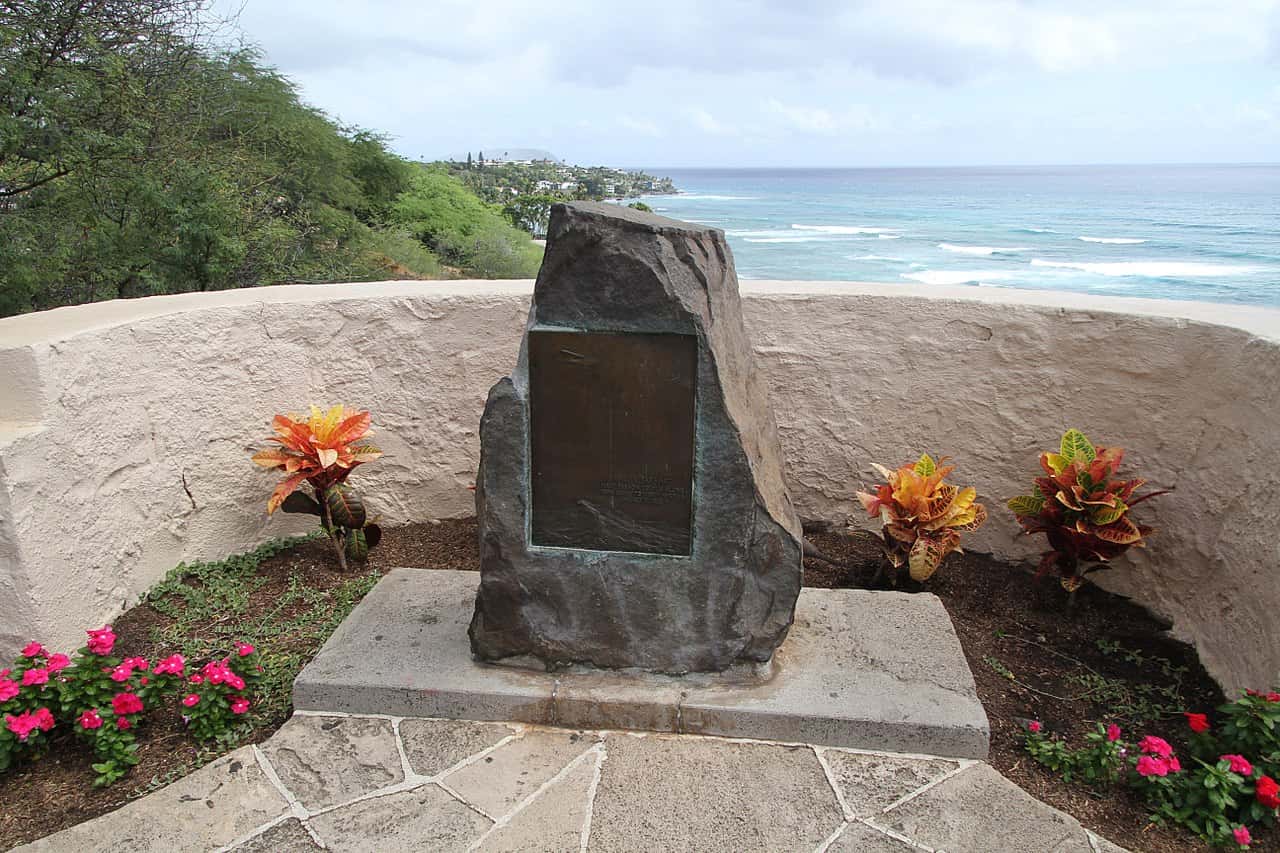 Amelia Earhart's monument