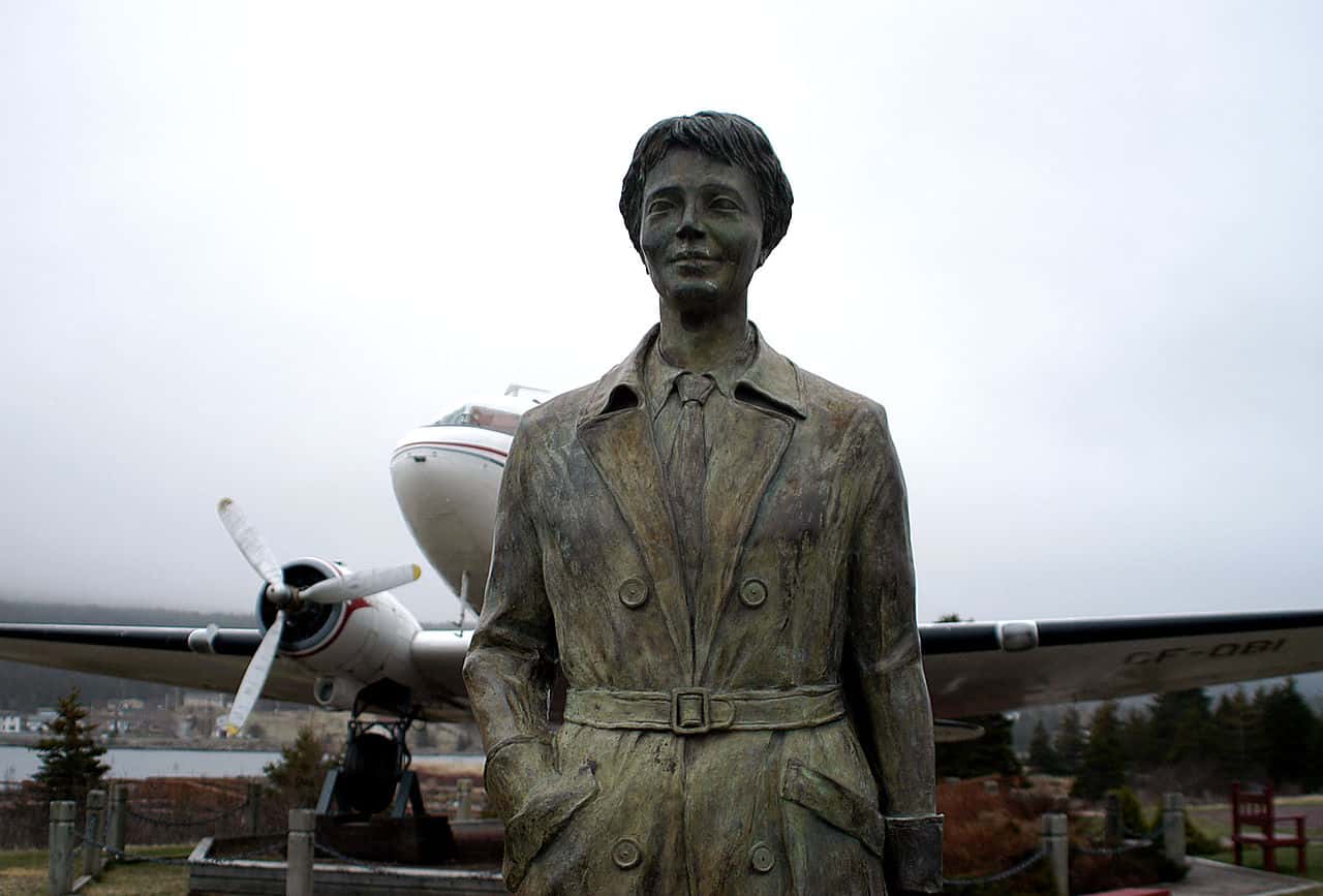 Amelia Earhart memorial