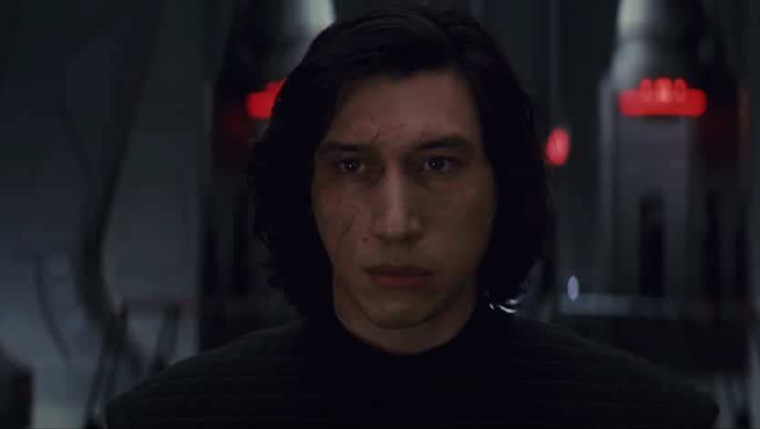 A visually captivating still taken from a pivotal moment in the film Star Wars: Episode VII - The Force Awakens (2015)