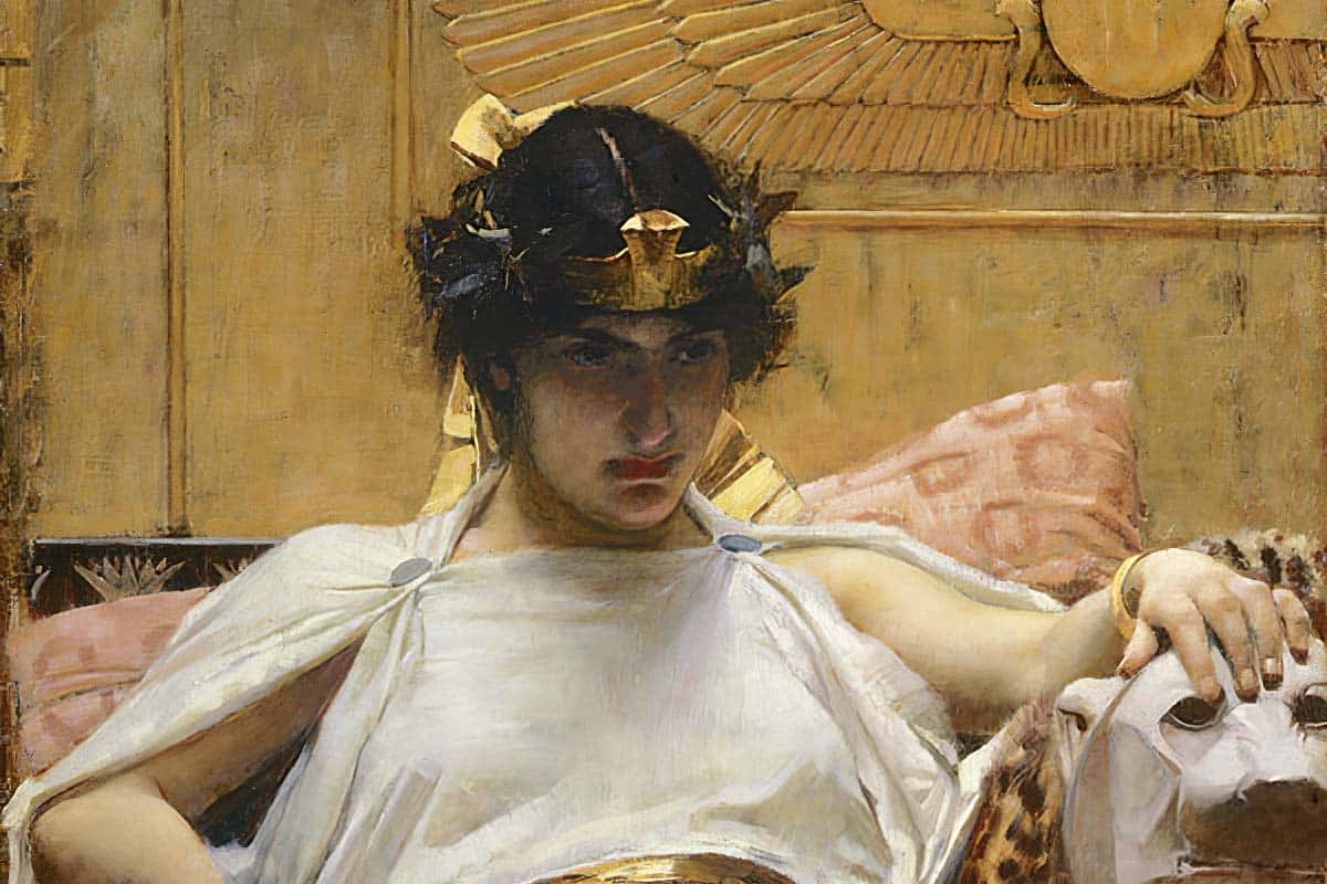 Cleopatra by John William Waterhouse