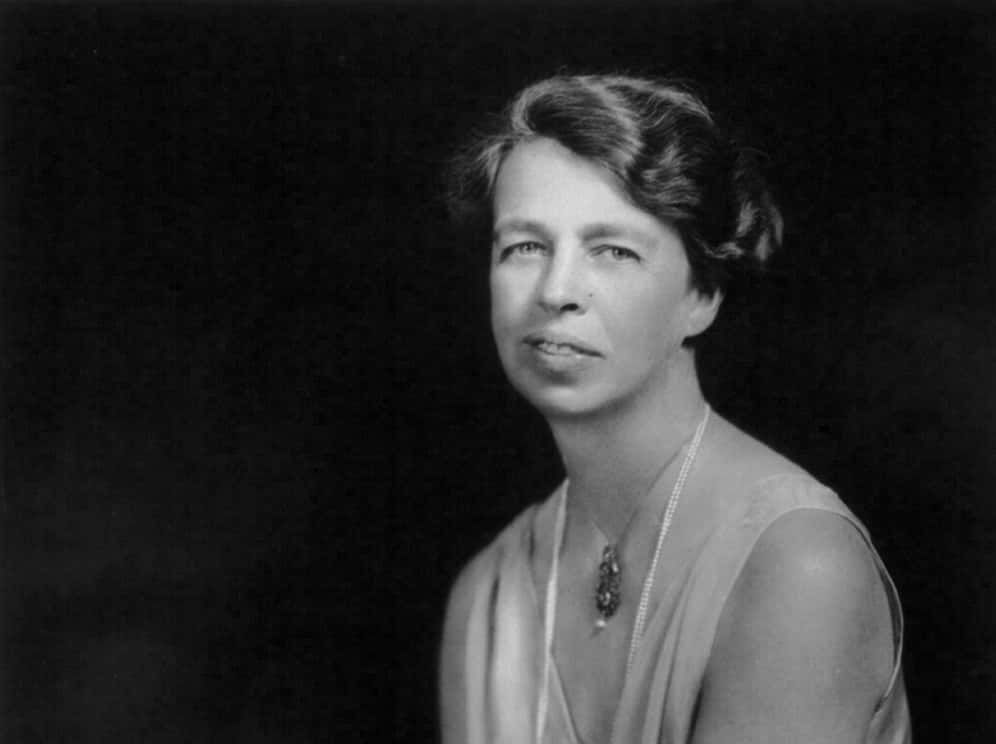 Portrait of First Lady of the United States Eleanor Roosevelt