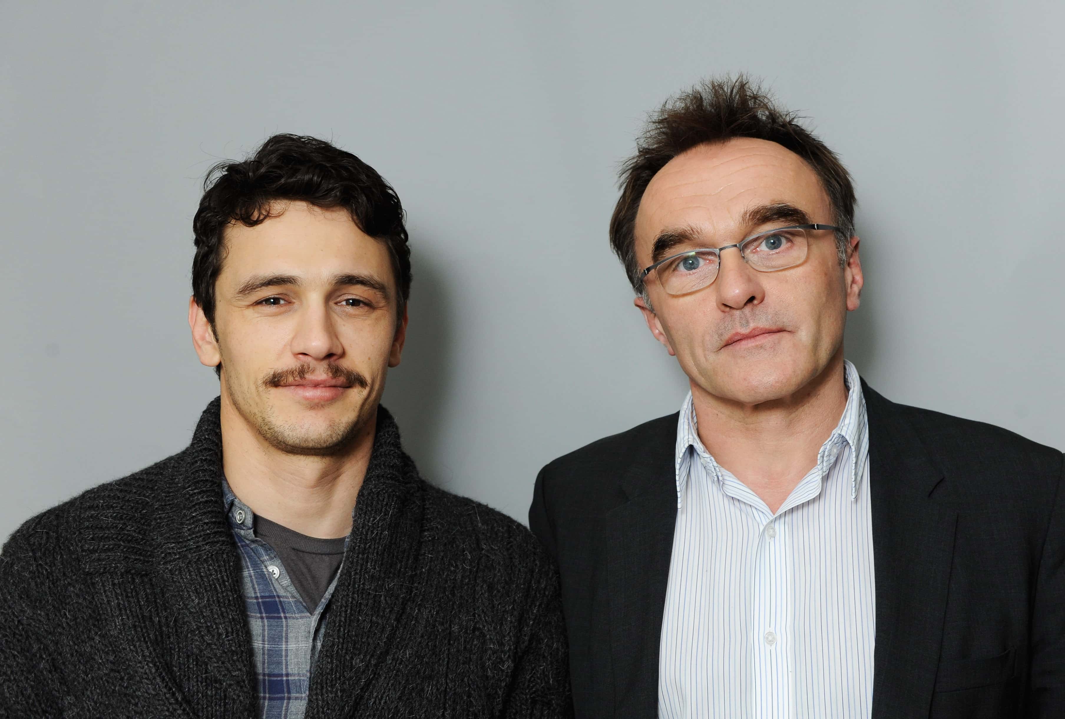 Actor James Franco and director Danny Boyle at the 54th BFI London Film Festival