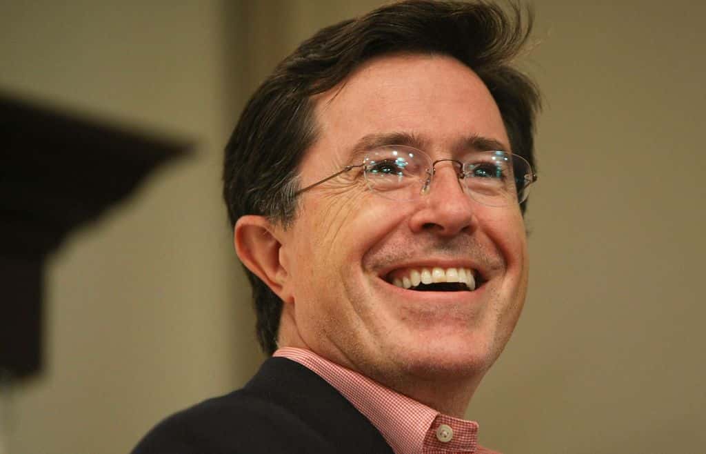 Stephen Colbert Gives Book Reading In New York