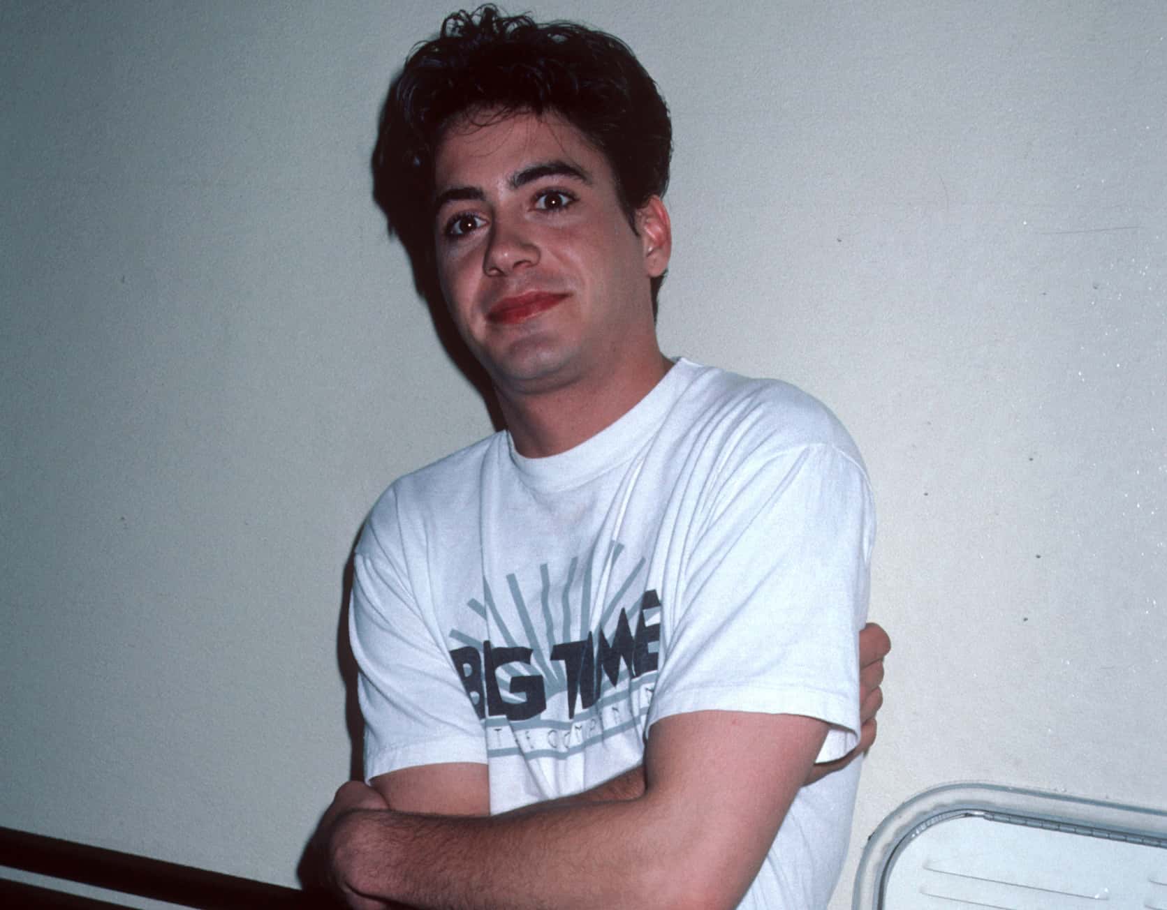 Robert Downey Jr. Filming on Location for "The Pick-Up Artist