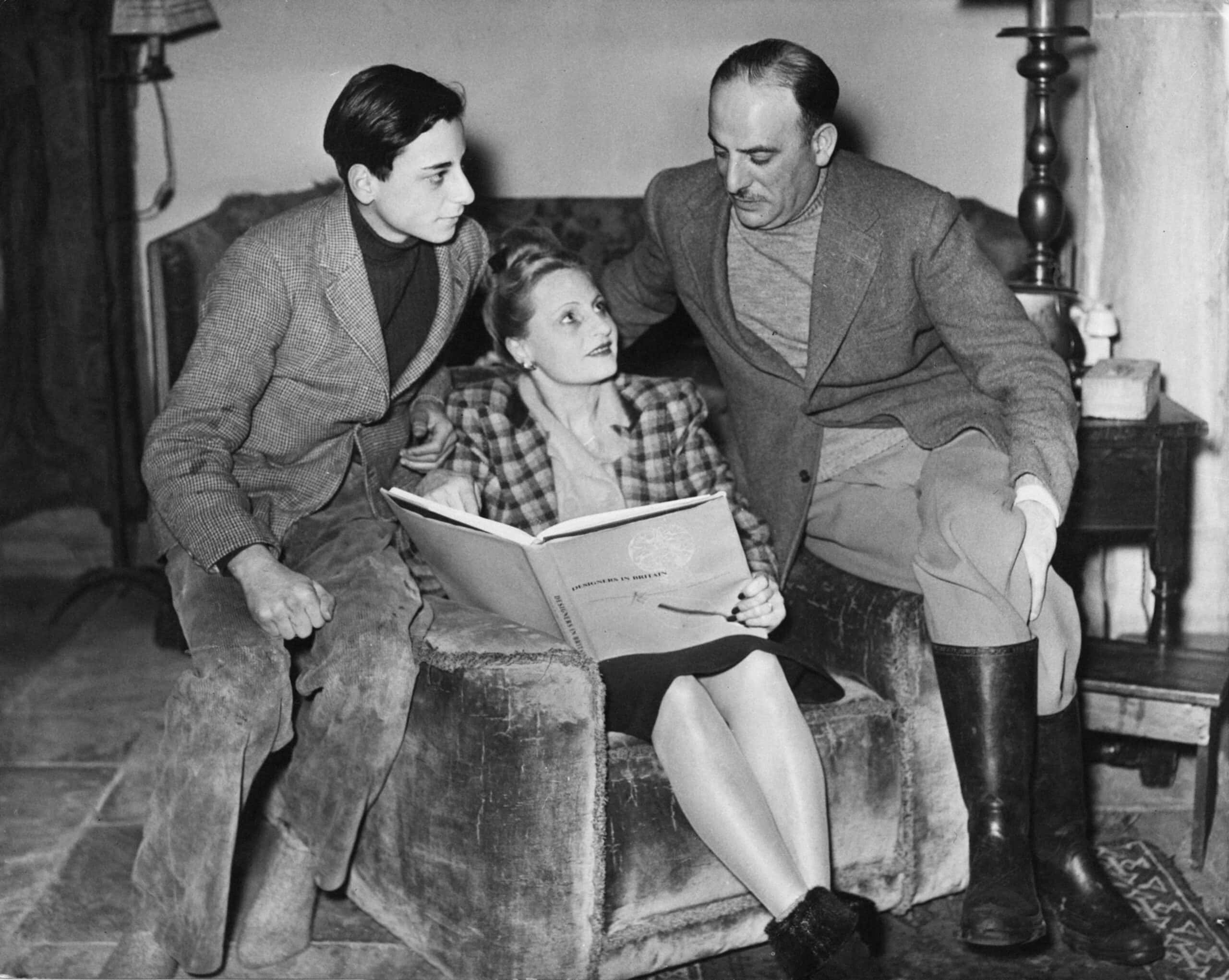 Michael Balcon And Family