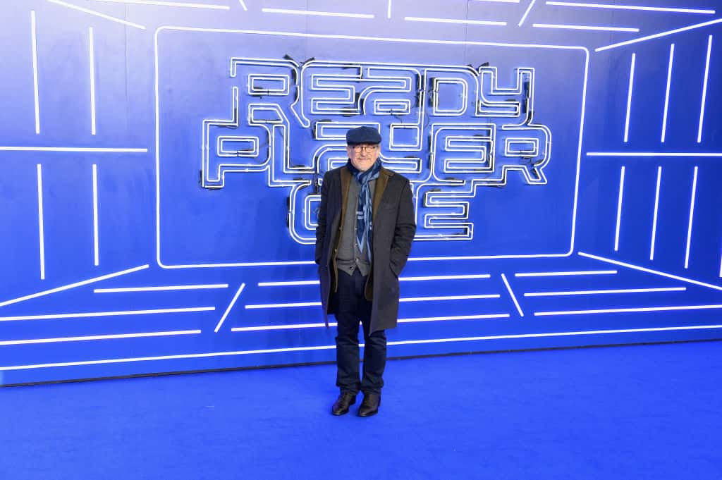 Steven Spielberg at premiere
