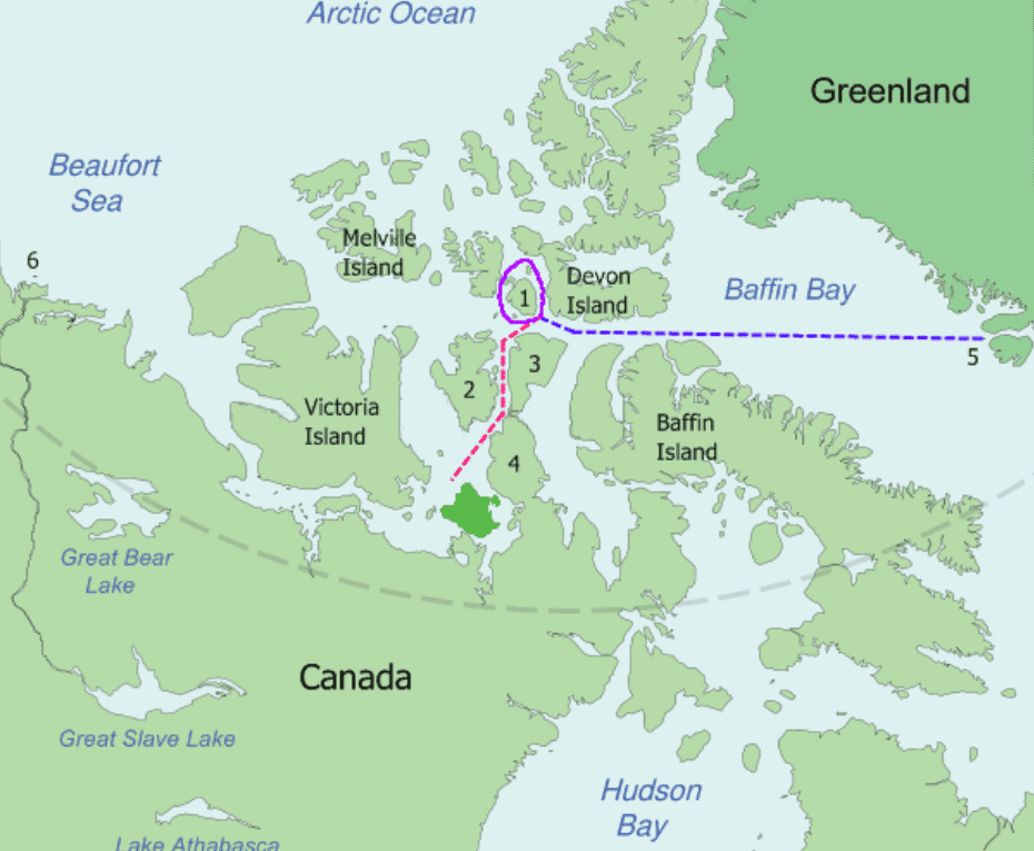 Franklin expedition Facts