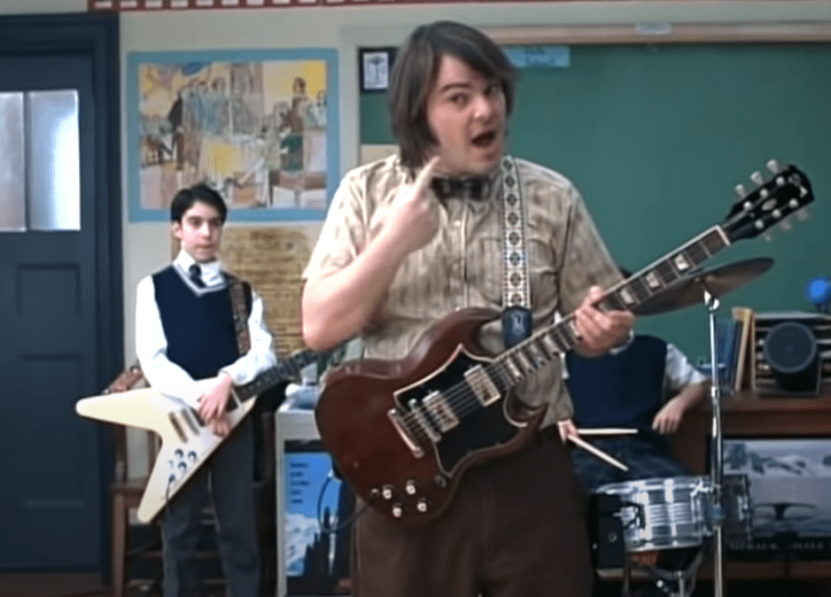 Screenshot from the movie School of Rock (2003