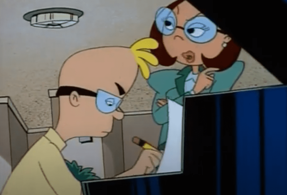 Screenshot from the TV show Bruno the Kid (1996)
