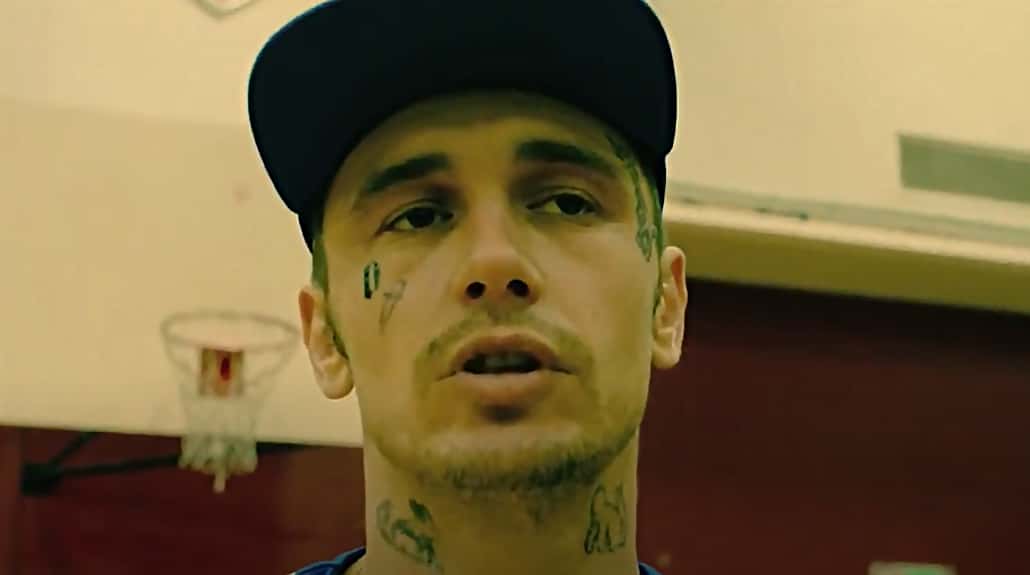 A visually captivating still taken from a pivotal moment in the film Dumpster Diving (2017)