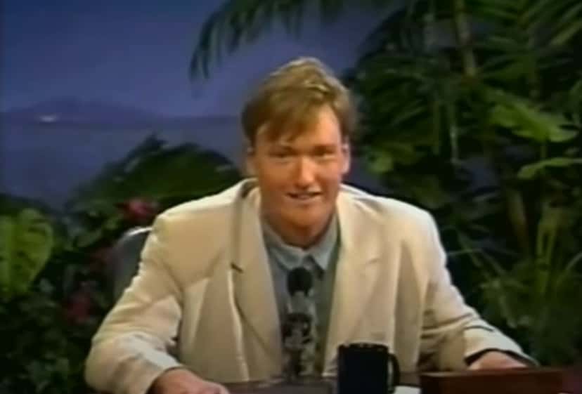 Screenshot of the TV Show Late Night with Conan O'Brien