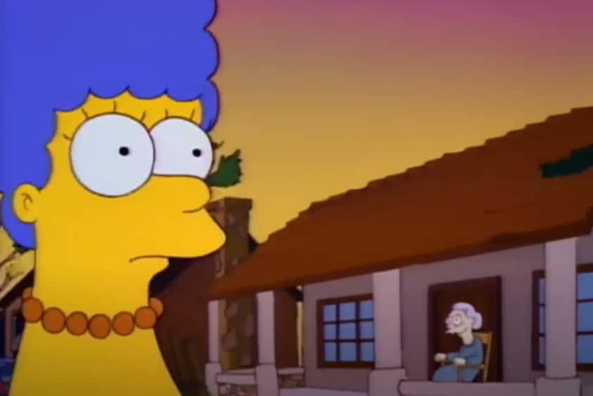 Screenshot of the TV Series The Simpsons