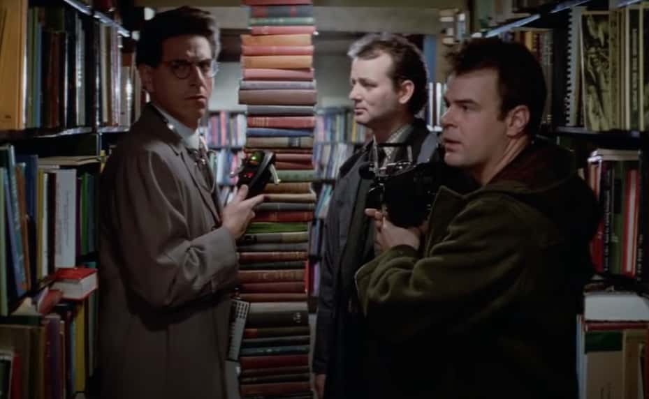 Screenshot of the movie Ghostbusters