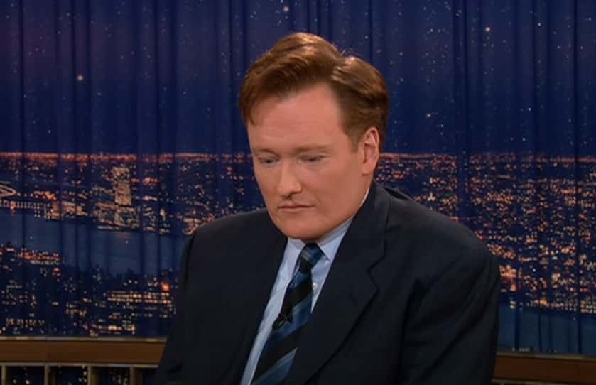 Screenshot of the TV Show Late Night with Conan O'Brien