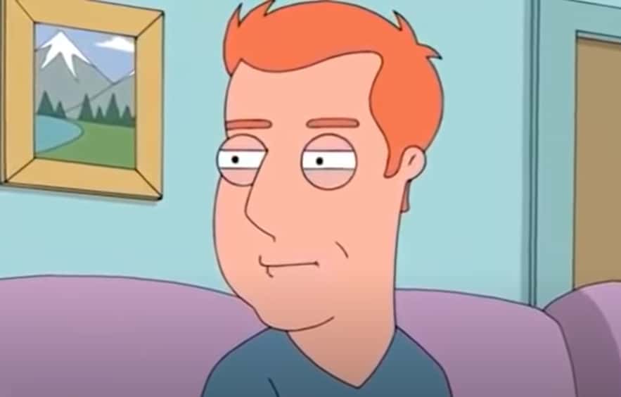 A visually captivating still taken from a pivotal moment in the television series Family Guy(1999-)