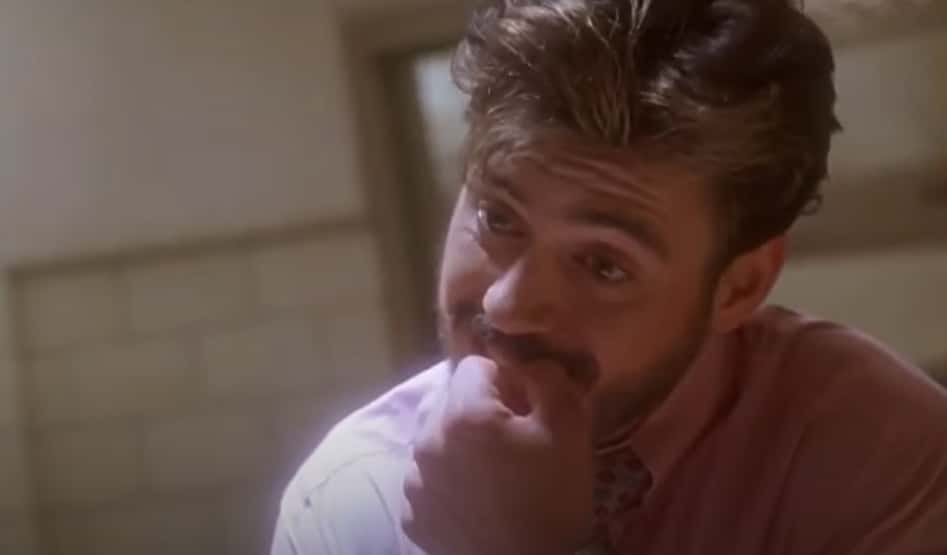 A visually captivating still taken from a pivotal moment in the film Natural Born Killers (1994)