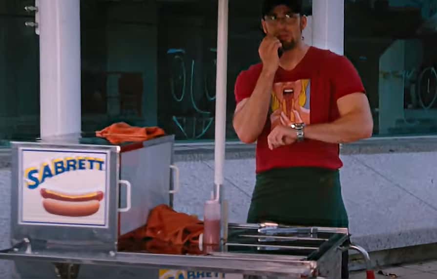 A visually captivating still taken from a pivotal moment in the film The Losers (2010)