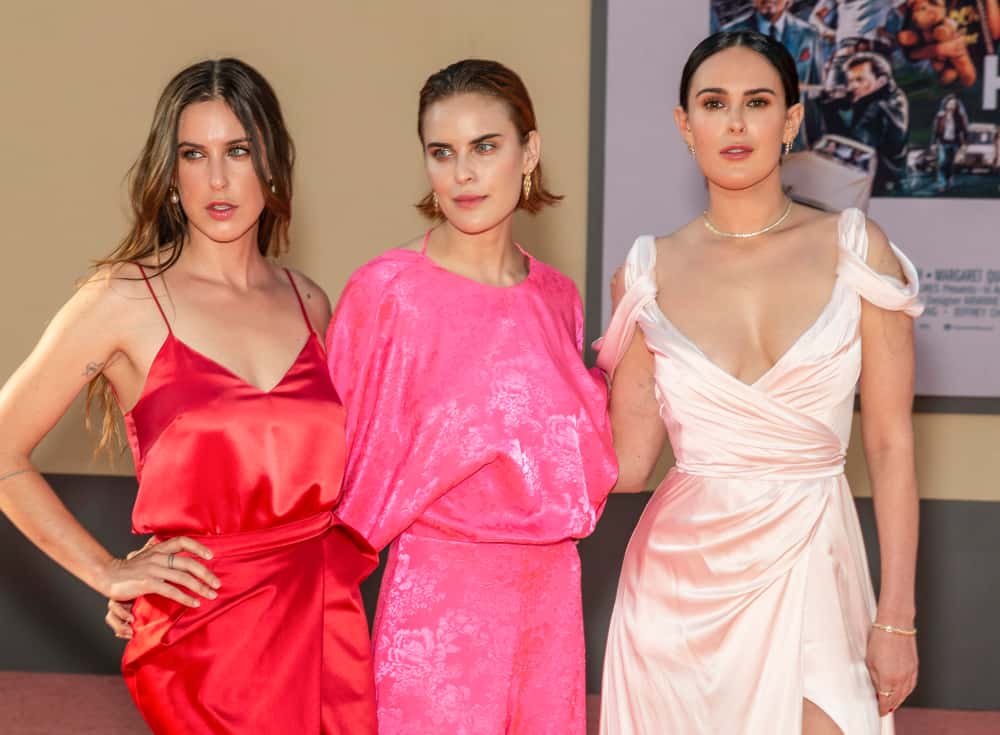 Tallulah Belle Willis, Scout Larue Willis and Rumer Willis