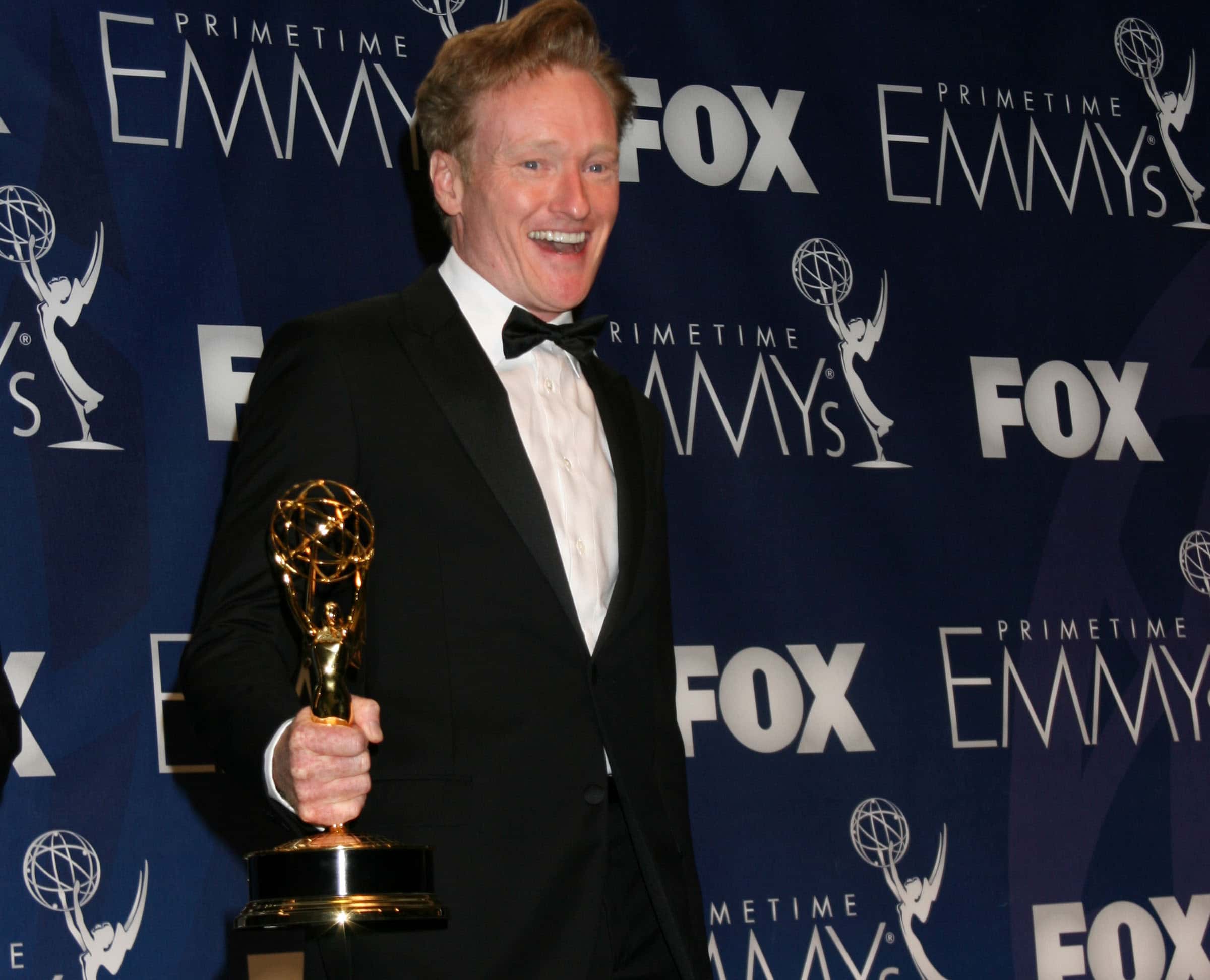 Conan O'Brien at the Emmy Awards 2007