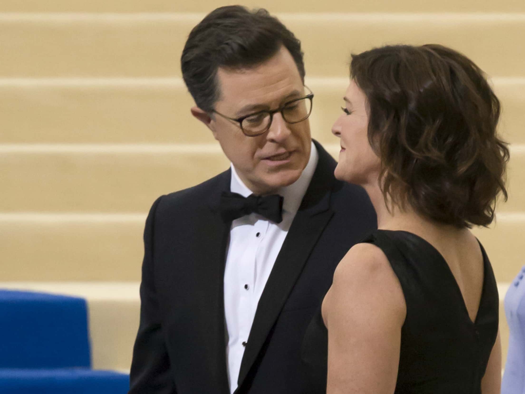 Stephen Colbert and Evelyn McGee-Colbert